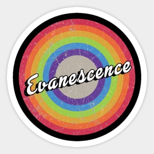 Evanescence - Limited Edition - Vintage Style Sticker